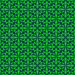 Image showing Seamless wallpaper patternr 