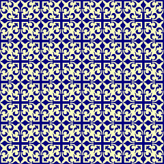 Image showing Seamless wallpaper patternr 