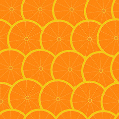 Image showing Grapefruit seamless background wallpaper