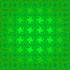 Image showing Seamless wallpaper patternr 