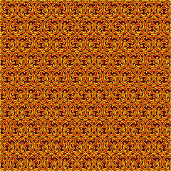 Image showing Seamless wallpaper pattern