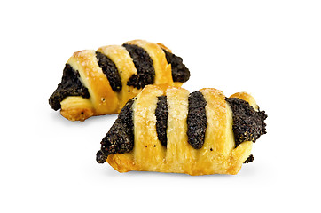 Image showing Biscuits with poppy seeds