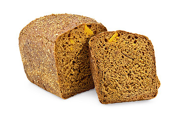 Image showing Rye bread with candied fruit