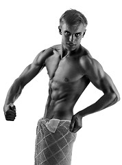 Image showing Aryan - looking young bodybuilder