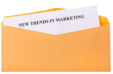 Image showing new trends in marketing