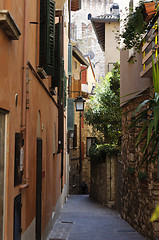 Image showing Narrow alley