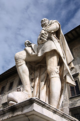 Image showing Sculpture in Pisa, Italy