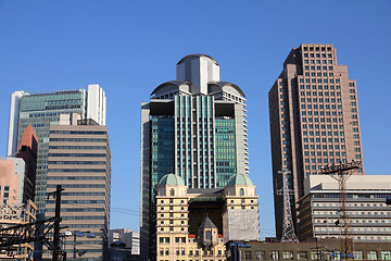 Image showing Osaka skyline