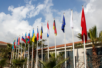 Image showing International flags