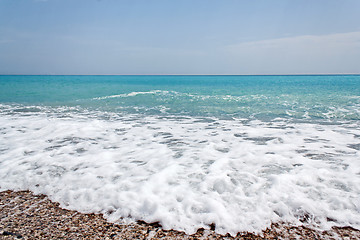 Image showing Beach at the mediterranean sea