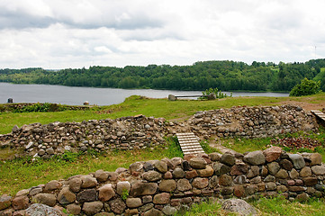 Image showing River and ruins