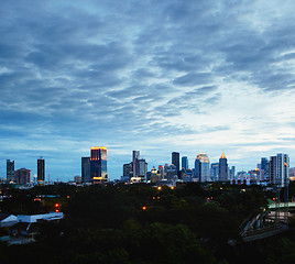 Image showing Bangkok at night