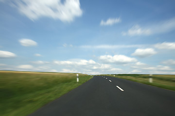 Image showing federal road and nature