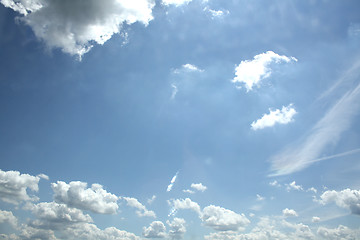 Image showing white clouds