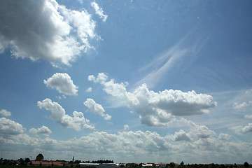 Image showing blue sky in summer day