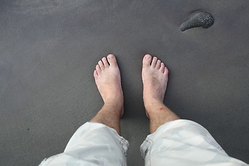Image showing barefoot 