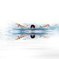 Image showing one can not swim