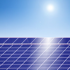 Image showing sun energy-photovoltaic