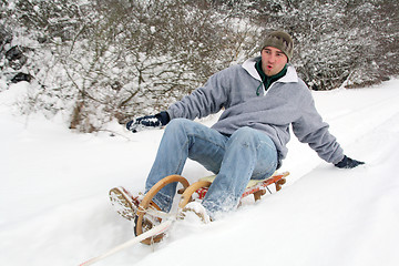 Image showing sled runs great young