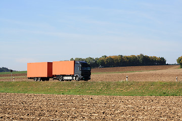 Image showing truck on the road