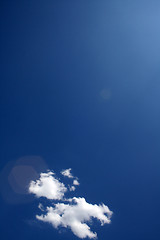 Image showing Some clouds in the sky