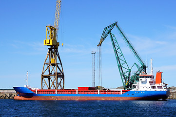 Image showing Cargoship