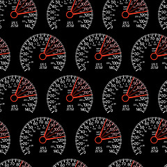 Image showing seamless wallpaper speedometer