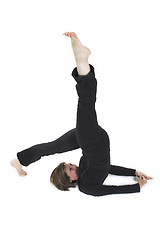 Image showing woman doing yoga pose