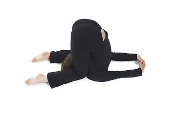 Image showing woman doing yoga pose