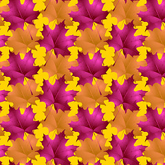 Image showing Seamless wallpaper pattern 