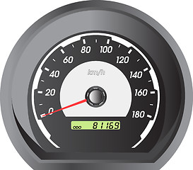 Image showing car speedometers for racing design.