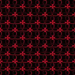 Image showing Seamless wallpaper pattern