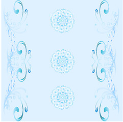 Image showing Vector eps10. A monophonic background of wallpaper 