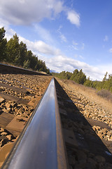 Image showing Mountain track