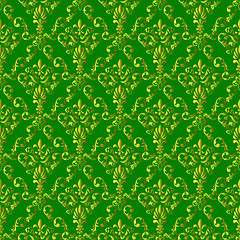 Image showing Seamless wallpaper pattern 