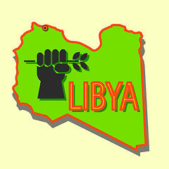 Image showing Stop military operations in Libya.