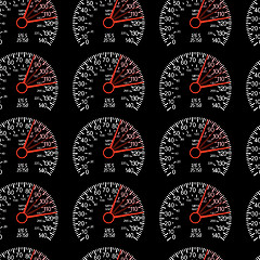 Image showing seamless wallpaper speedometer