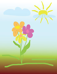 Image showing  fantasy flower