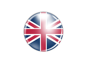 Image showing flag badge - Great Britain