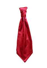 Image showing red tie isolated on white background