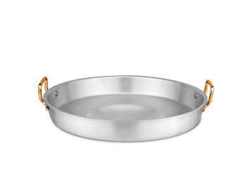 Image showing Stainless steel saucepan