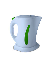 Image showing Electric kettle isolated on white background