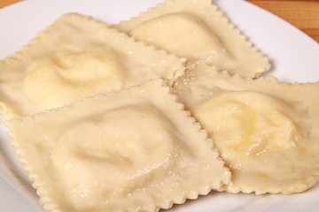 Image showing raviolli close up