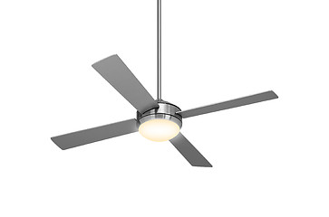 Image showing fan isolated on the white background
