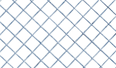 Image showing Steel net background