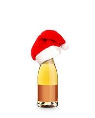 Image showing Christmas champagne