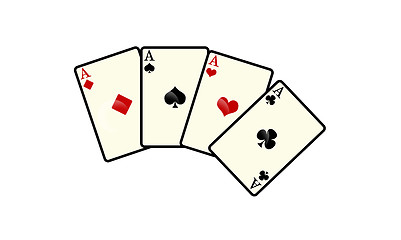 Image showing game cards on white background