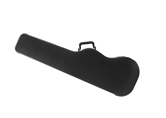Image showing Guitar case isolated on the white background