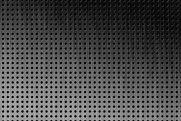 Image showing metal grid background