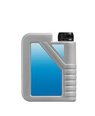 Image showing jerry can isolated on a white background